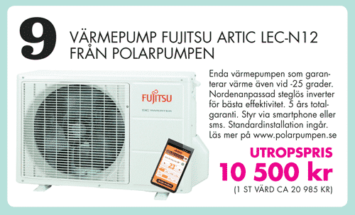 Auktion Fujitsu LEC-N. AirPatrol och Standrad-installation