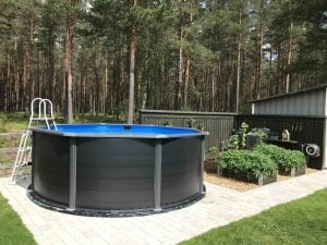 Pooldrömmen blev sann och slog alla förväntningar 2 Polarpumpens Energiblogg Fördelar med pool ovanmark
