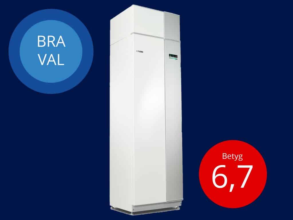 Frånluftsvärmepumpar - Bra val 2021 - Nibe F370